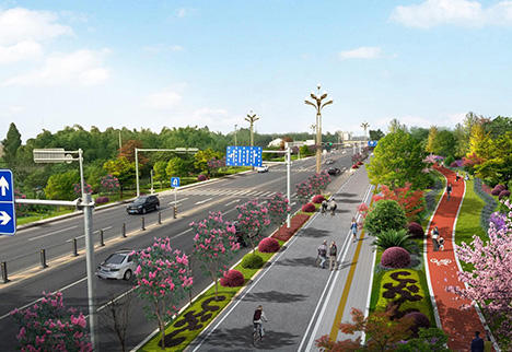 邛崍市中心城區慢行交通規劃